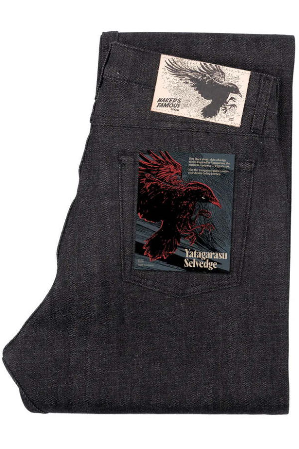Naked & Famous Strong Guy Yatagarasu Selvedge Jeans