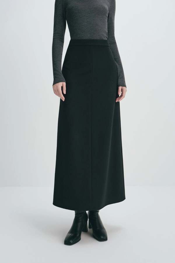 Sophie Rue Emi Wool Blend Maxi Skirt