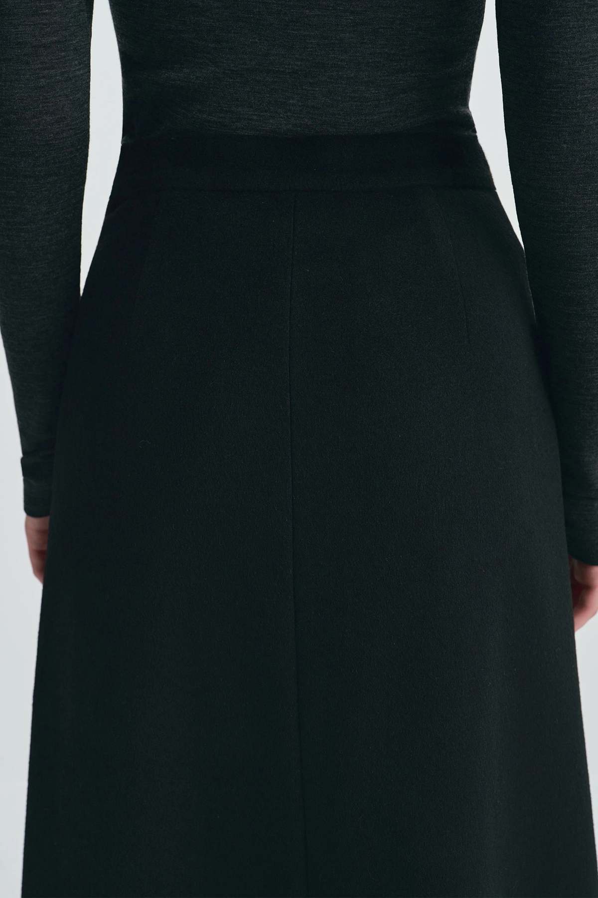 Sophie Rue Emi Wool Blend Maxi Skirt - Image 7 of 7