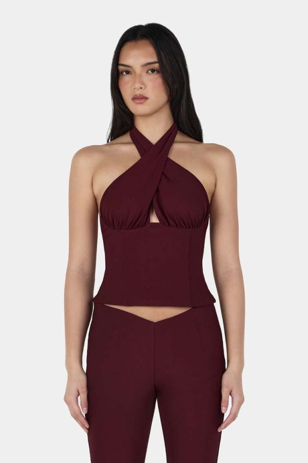 Ownley Chelsea Halter Top