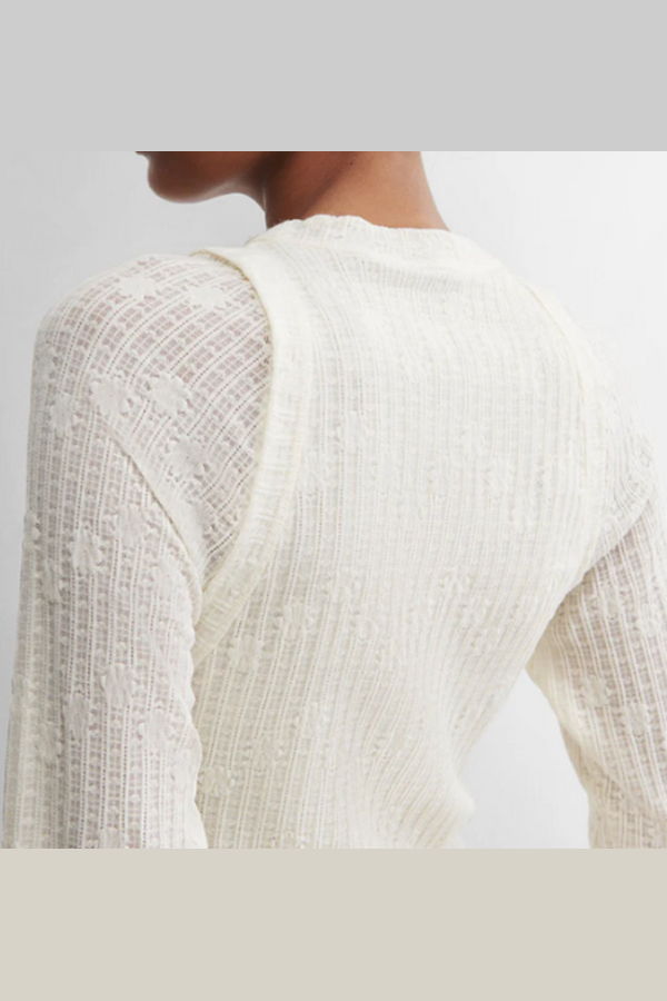 Rachel Comey Baseball Tee - Black/Ivory