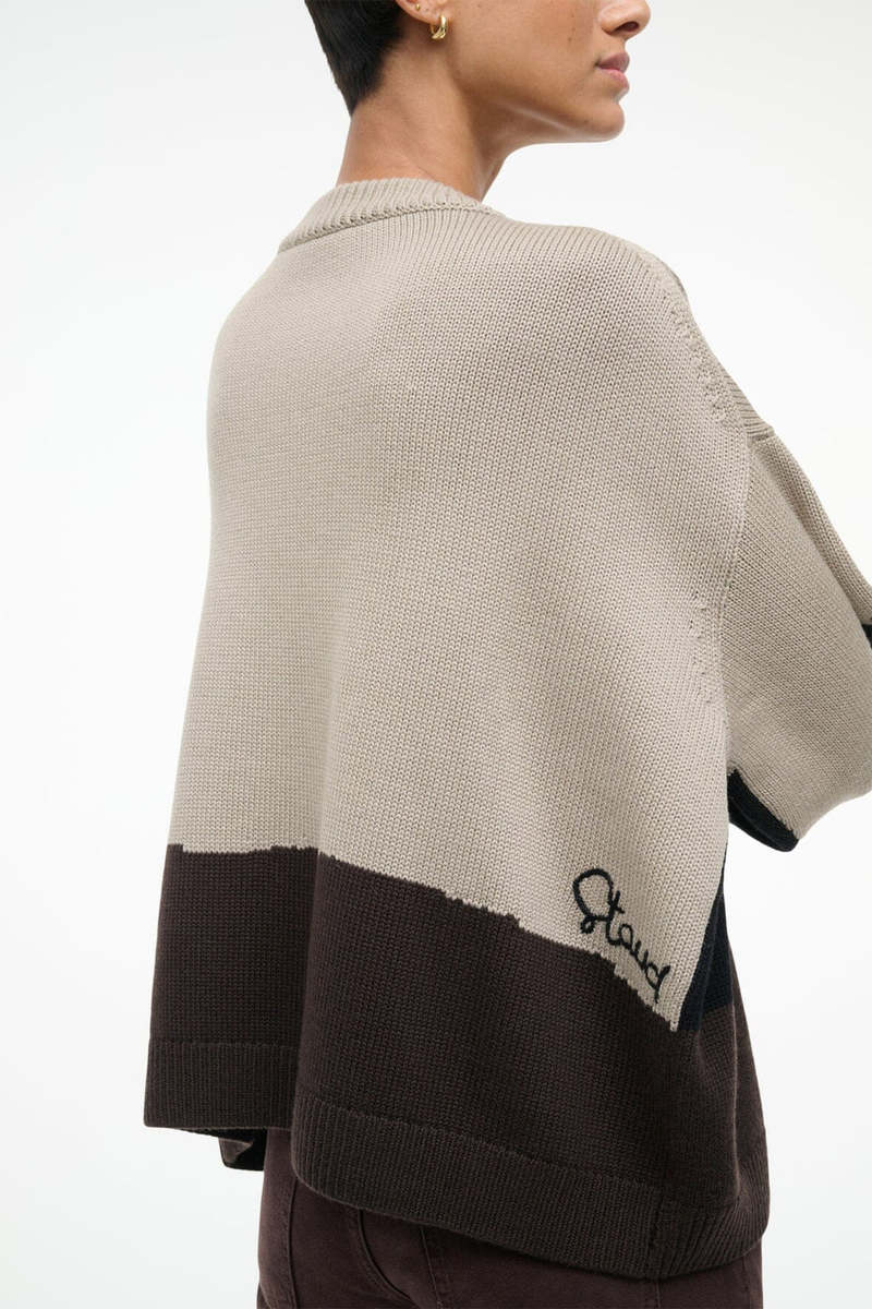 Staud Giada Stable Sweater - Bisque