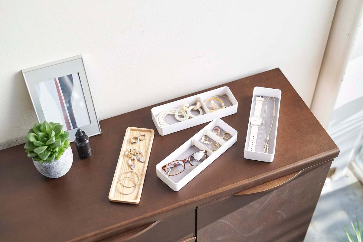 Yamazaki Home Stacking Accessories or Watches Storage Case - Image 2 of 17