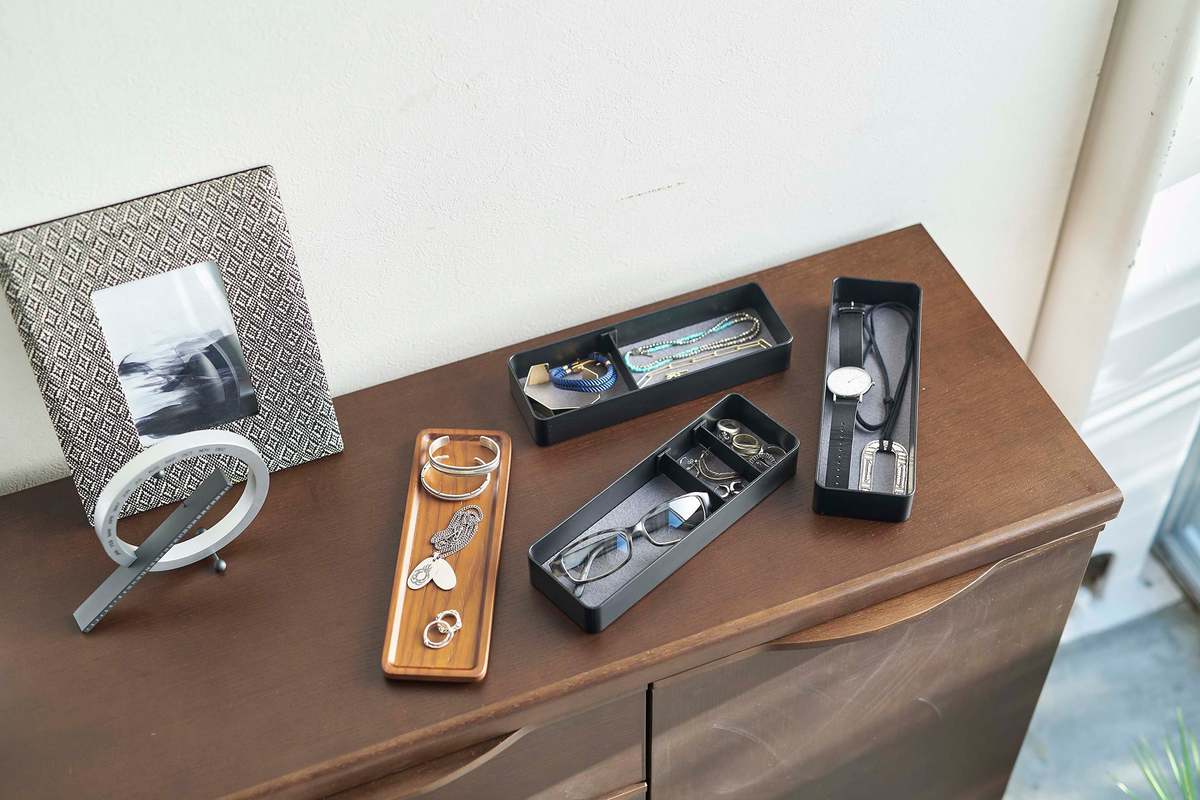 Yamazaki Home Stacking Accessories or Watches Storage Case - Image 10 of 17