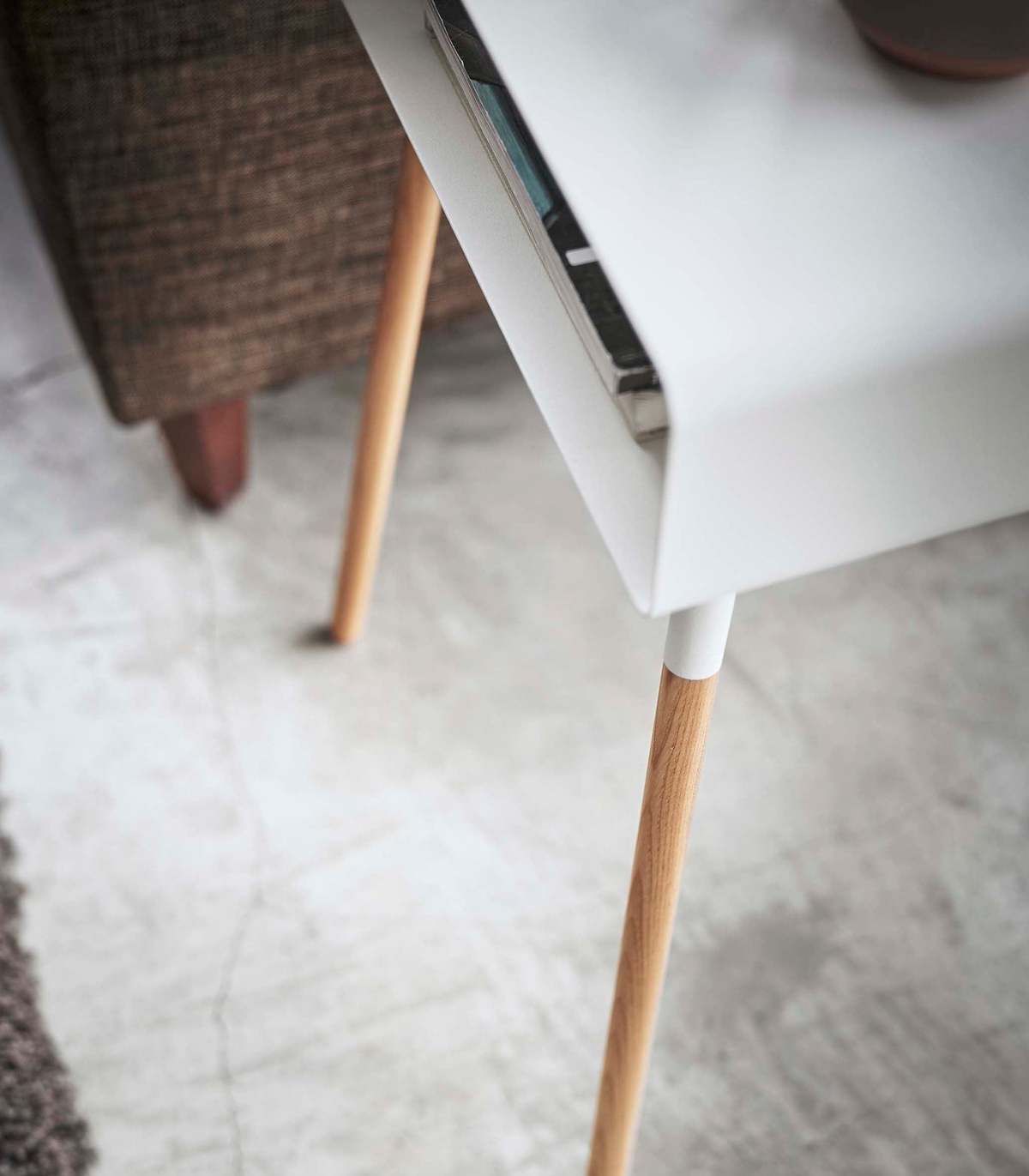 Yamazaki Home Storage End Table - Image 6 of 14