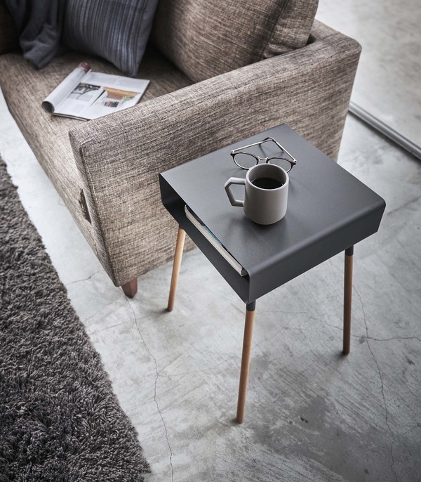 Yamazaki Home Storage End Table