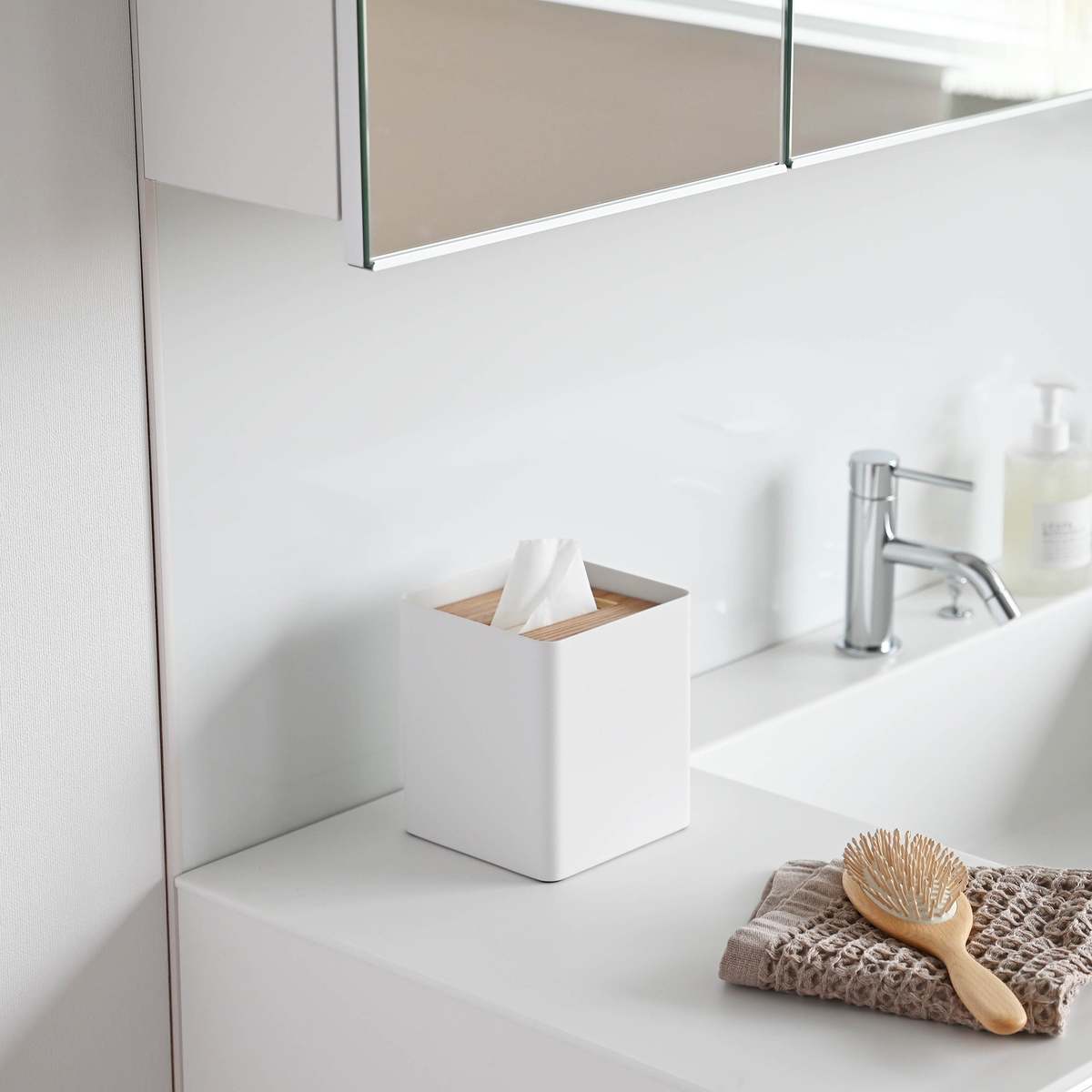 Yamazaki Home Tissue Box Cover - Square - Image 5 of 20