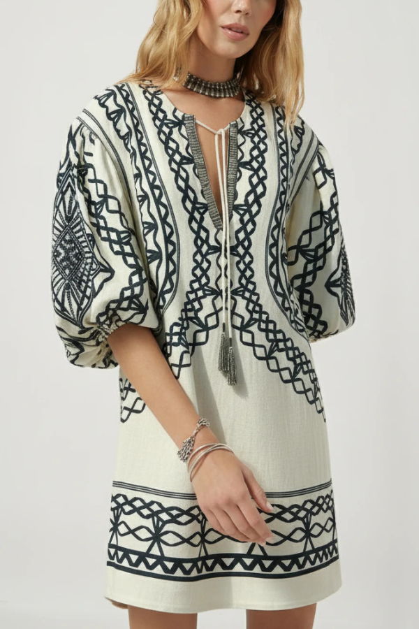 Scarlett Poppies Portofina Dress - Vanilla