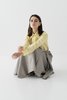 K M by L A N G E Sonyashnyk Linen Shirt - Yellow - Thumbnail 3