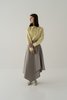 K M by L A N G E Sonyashnyk Linen Shirt - Yellow - Thumbnail 4