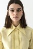 K M by L A N G E Sonyashnyk Linen Shirt - Yellow - Thumbnail 5