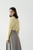 K M by L A N G E Sonyashnyk Linen Shirt - Yellow - Thumbnail 7