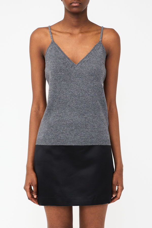 Lisa Yang Nala Knit Tank - Graphite