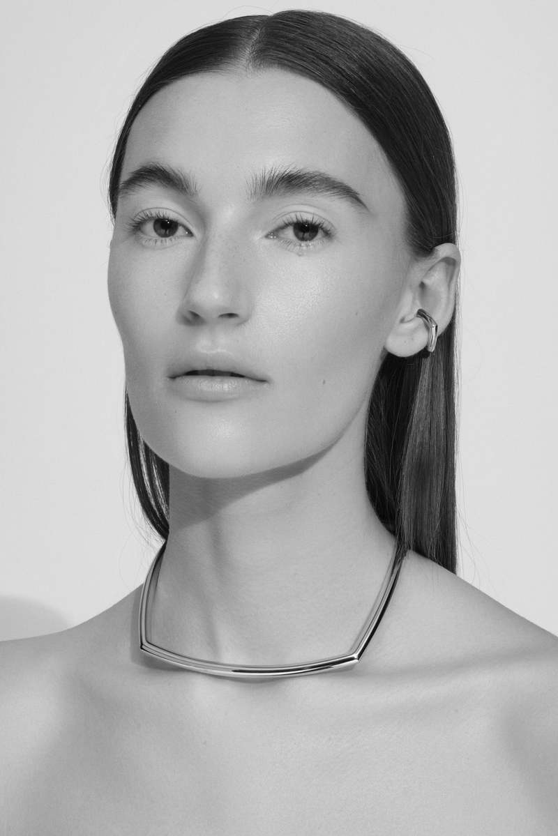 Tom Wood Silver Frame Collar