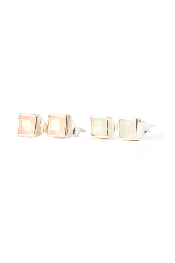 Fair Anita Crystal Waters Studs - Sterling Silver
