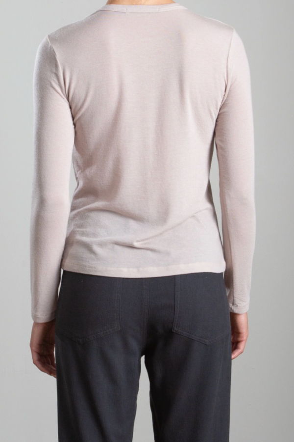 Pharaoh Jimmy Tee in Cashmere Jersey Tee - Nude