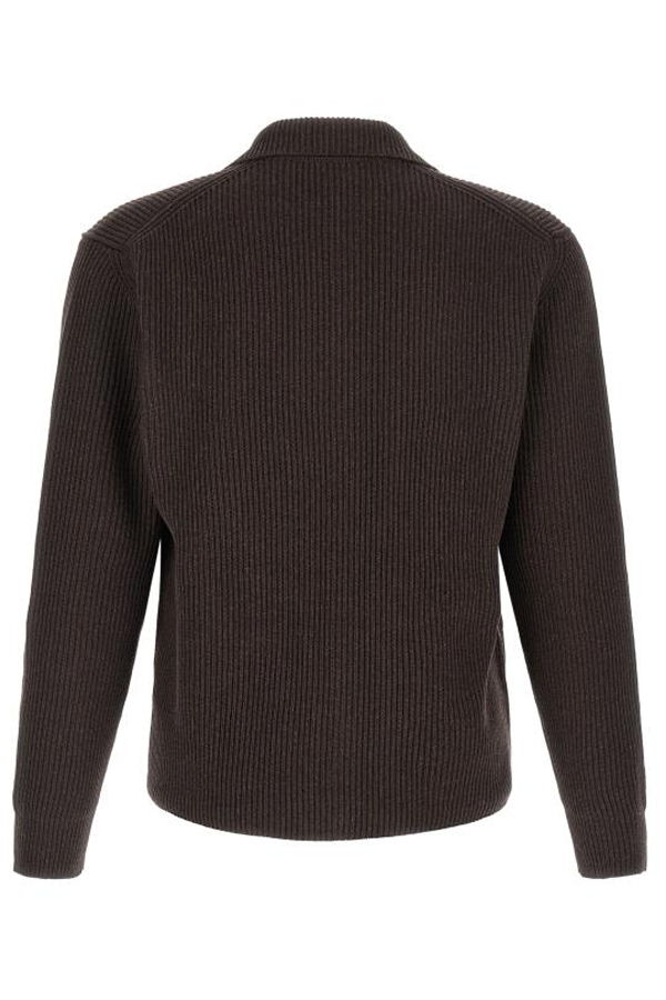 Auralee Top Brown Cardigan - Top Brown