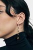 Maslo Jewelry Idole Earrings - Tigers Eye - Thumbnail 1