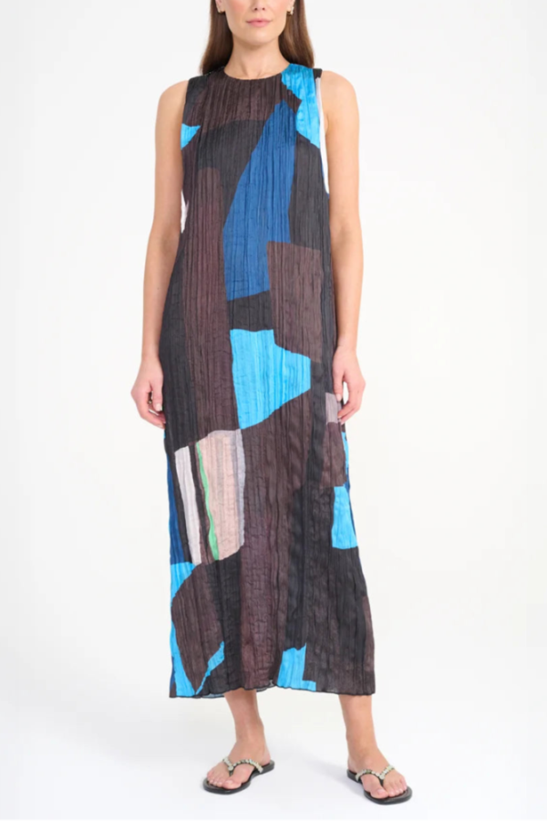 Staud Mizu Dress - Brown