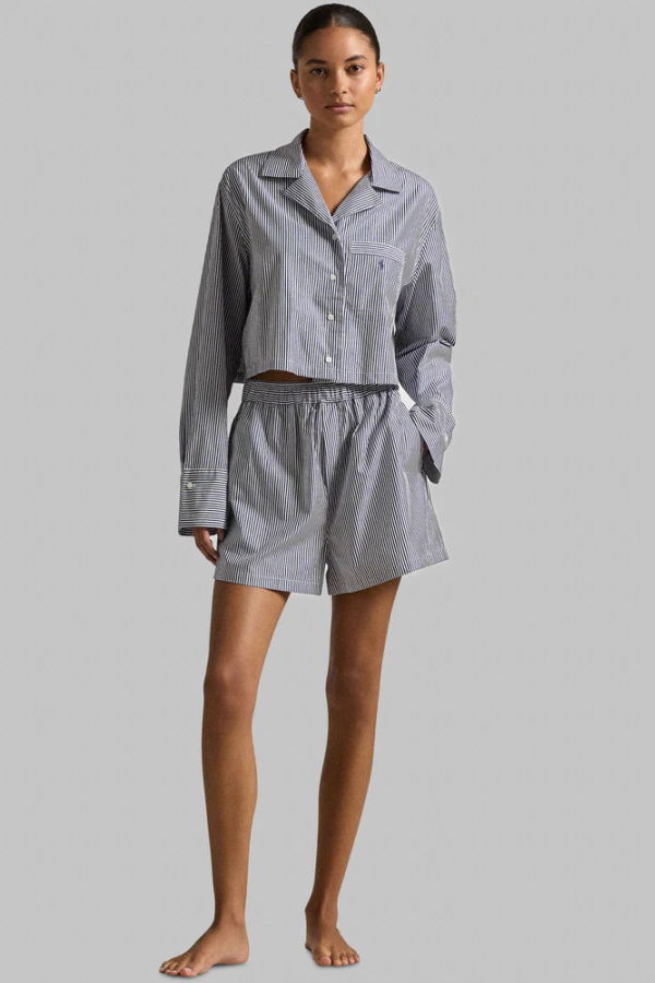 Polo Ralph Lauren Crop Boxer PJ Set Pajama Set