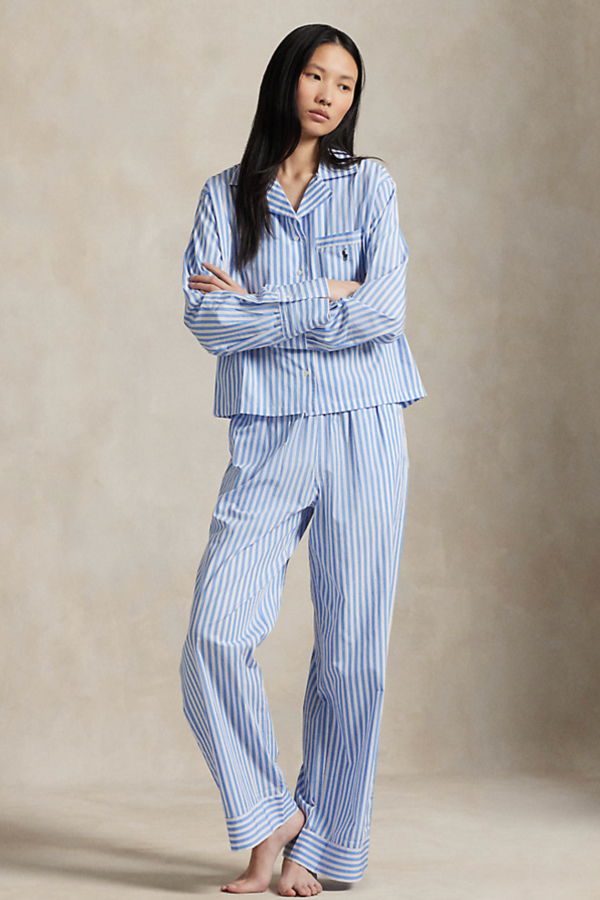 Polo Ralph Lauren Long Sleeve PJ Set Pajama Set