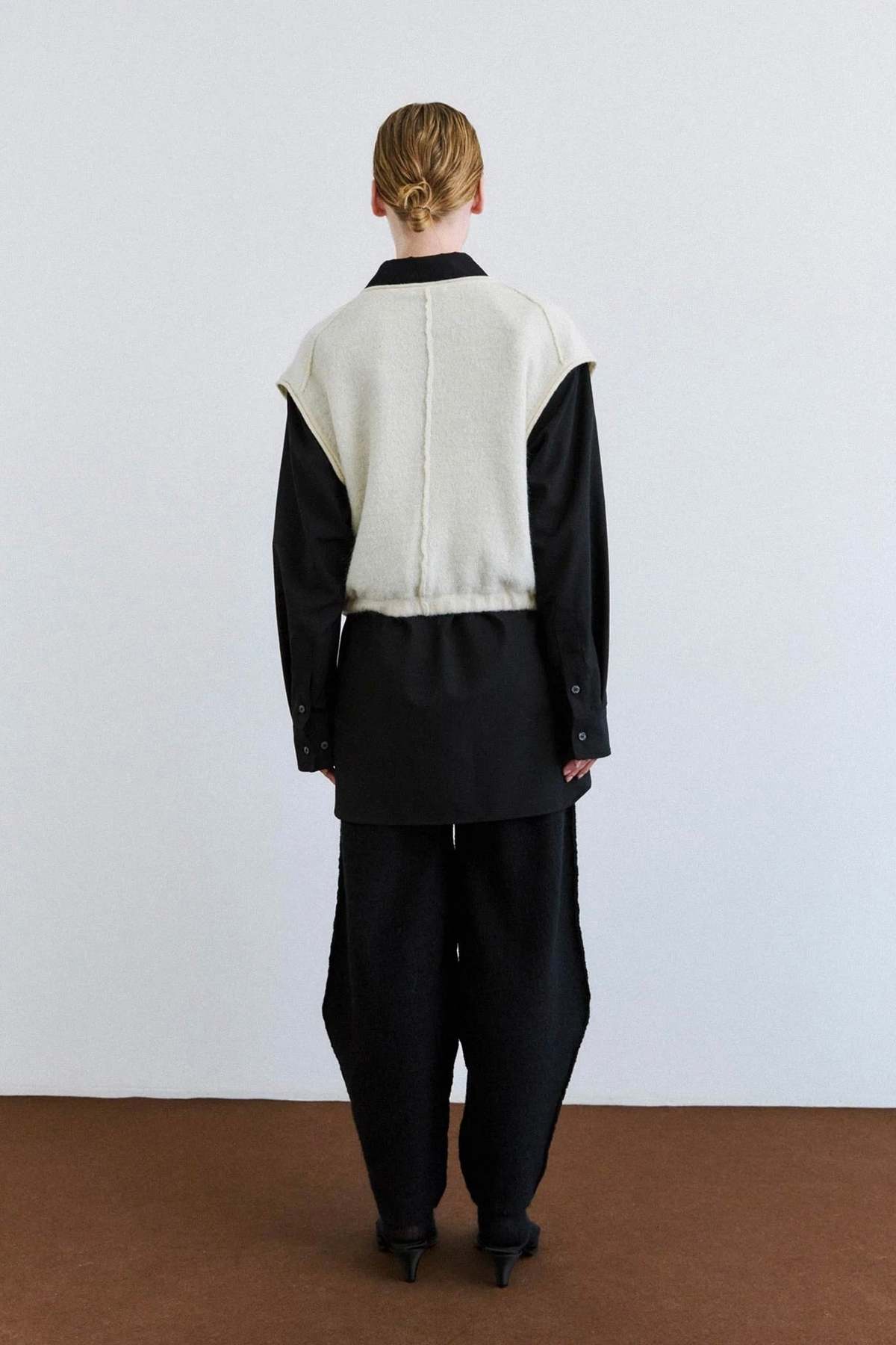 Rus Namida Vest - Chalk - Image 3 of 4