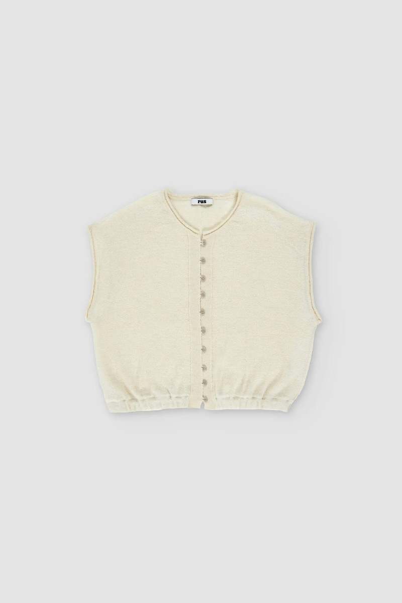 Rus Namida Vest - Chalk