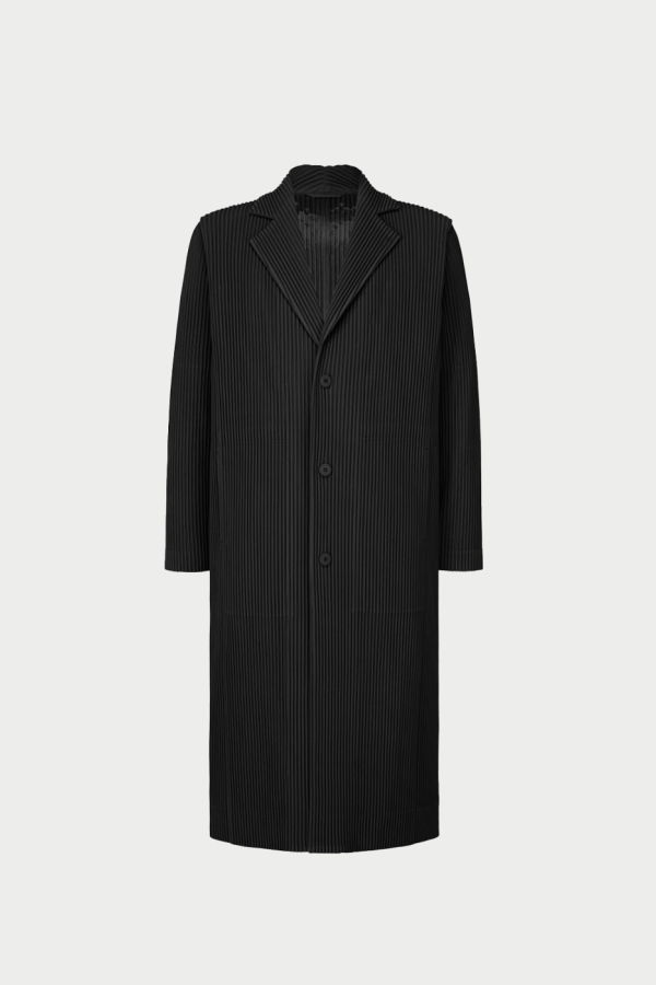 Issey Miyake Tailored Pleats Long Jacket