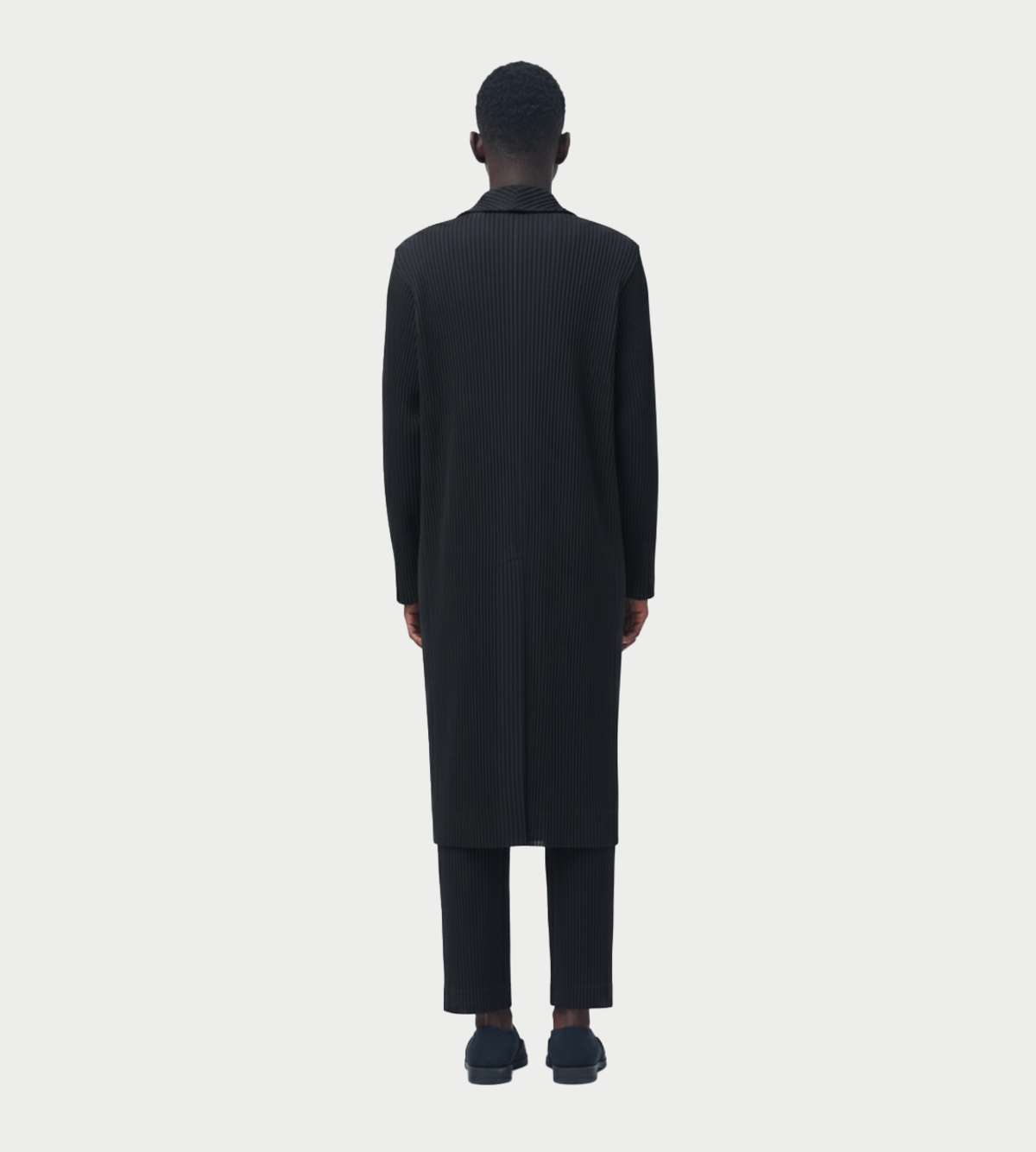 Issey Miyake Tailored Pleats Long Jacket - Image 7 of 8
