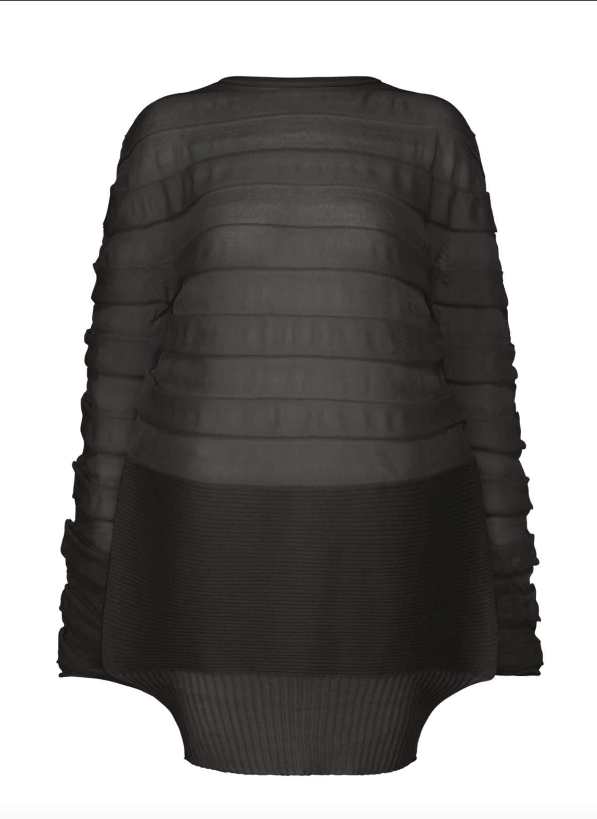 Issey Miyake Moving Knit Top - Black - Image 1 of 1