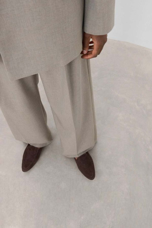 Jungle Bird Cajsa Suede Loafer - Chocolate