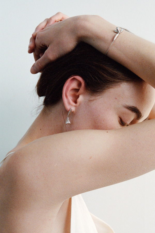ABOAB Sprout Earrings - Sterling Silver