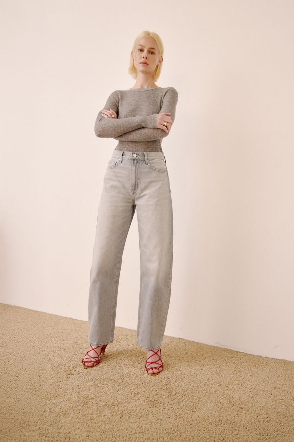 Pistola Wes High Rise Barrel Jean