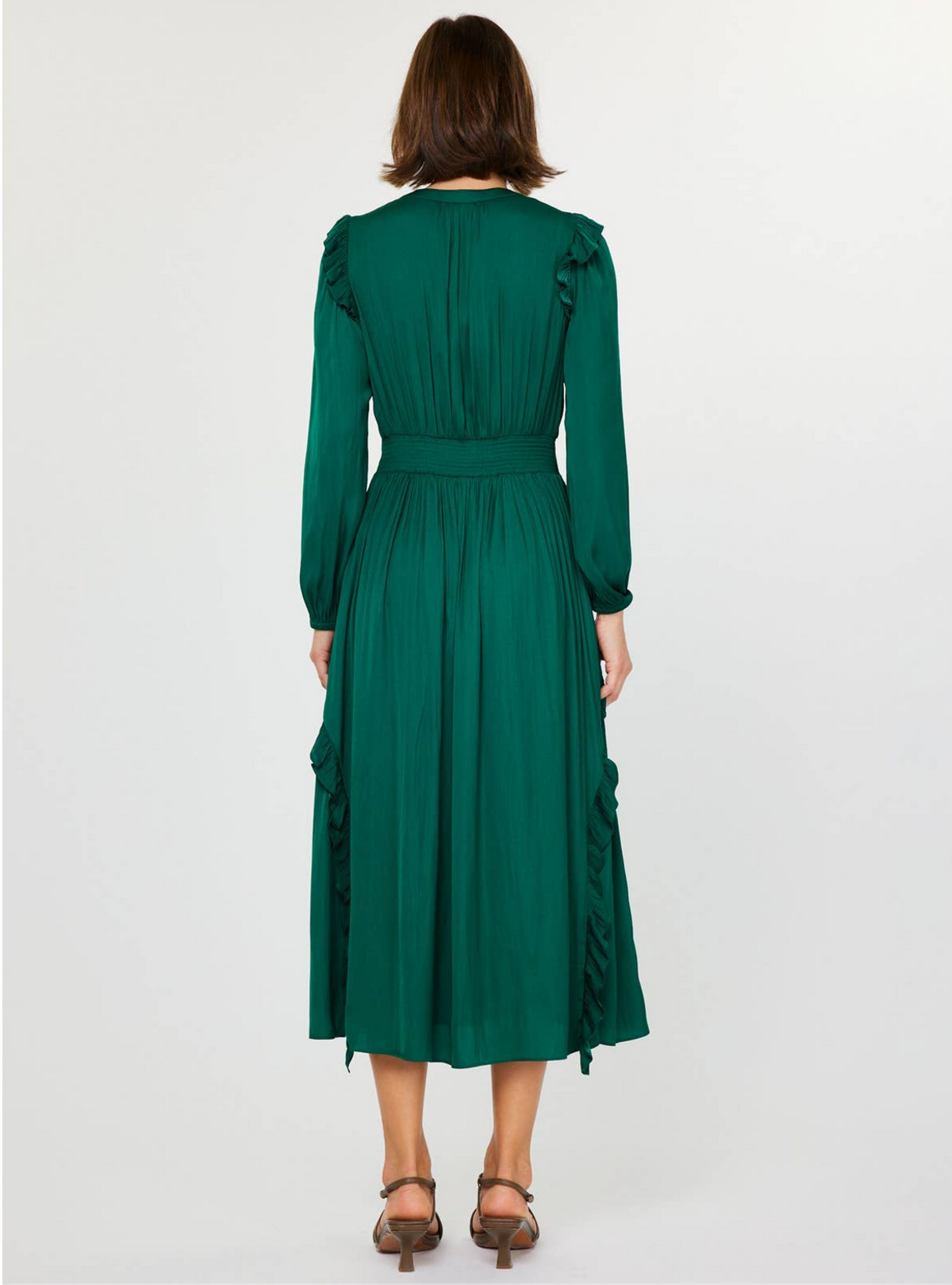 Current Air Ruffle Maxi Dress - Image 3 of 4