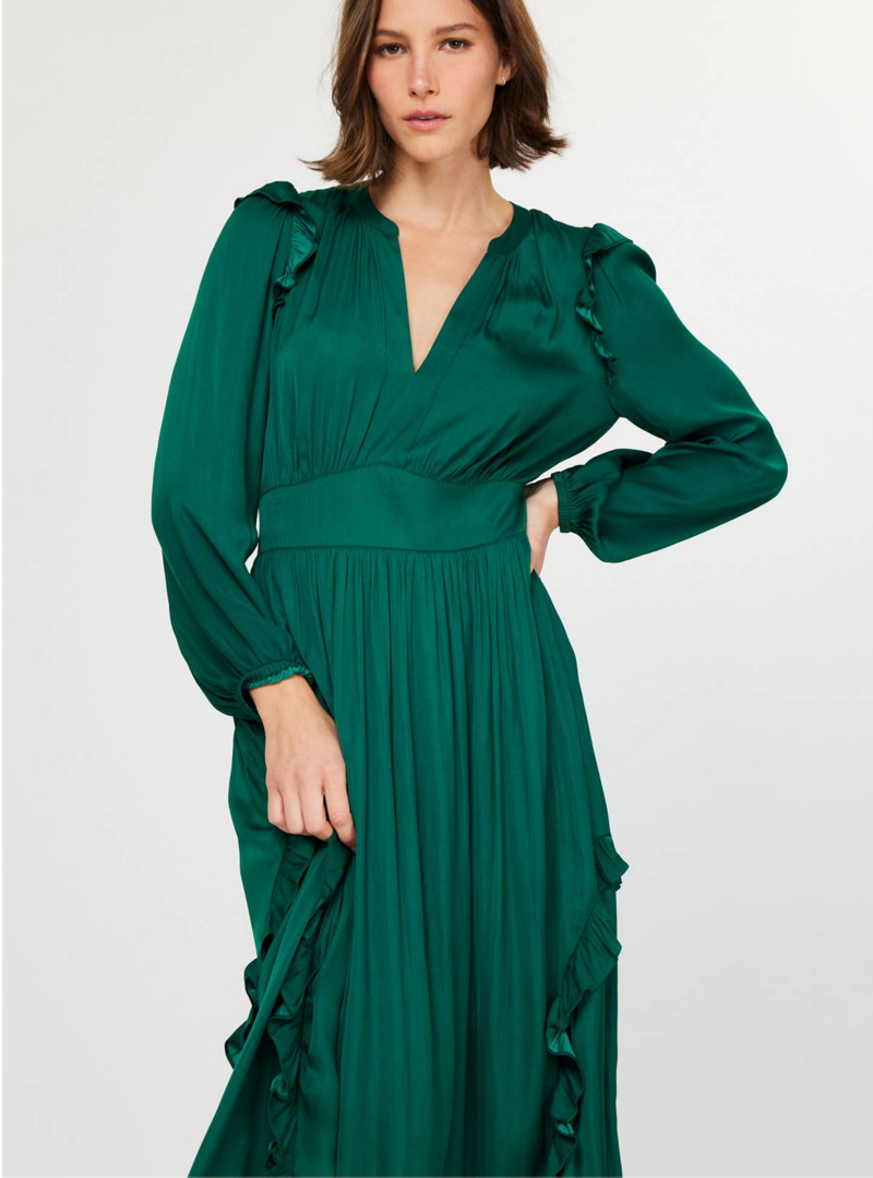 Current Air Ruffle Maxi Dress