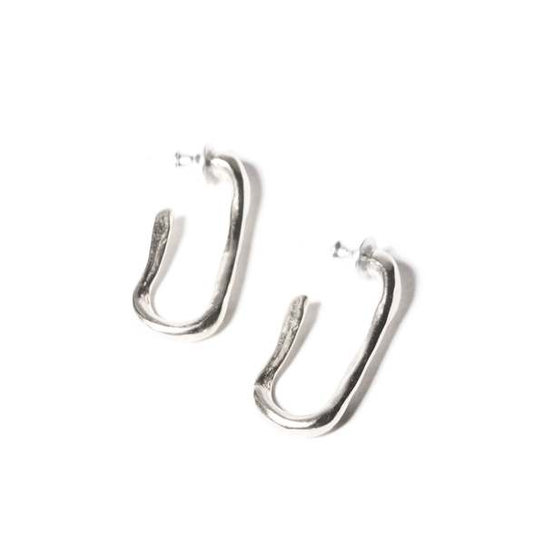 Odette New York Osso Earrings - Sterling Silver