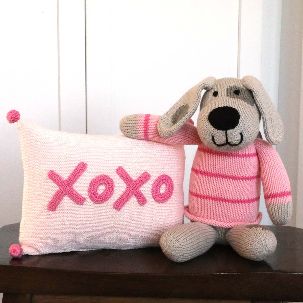 KIDS Melange Collection Valentine Puppy Plush Toy - Image 4 of 5