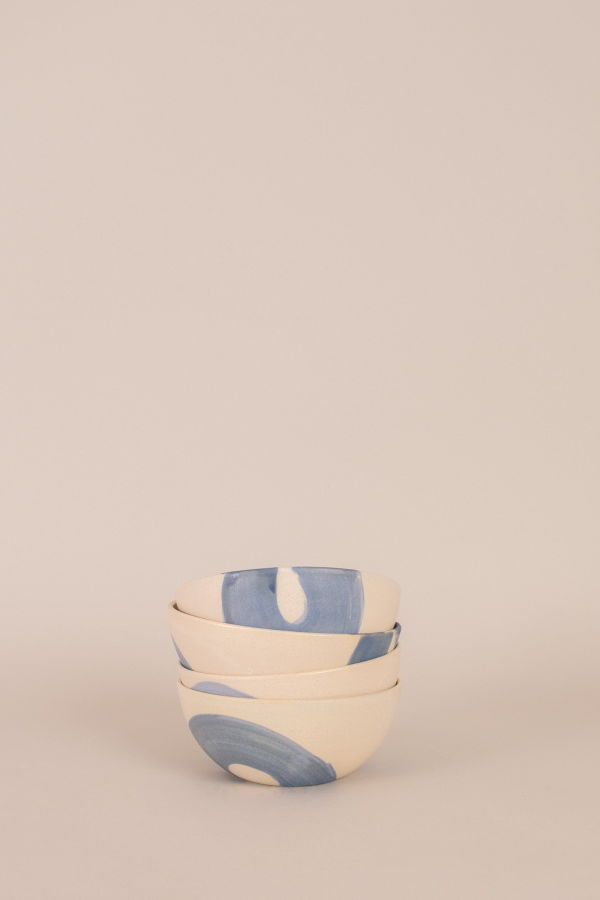 KATI VON LEHMAN Hand Painted Cereal Bowl