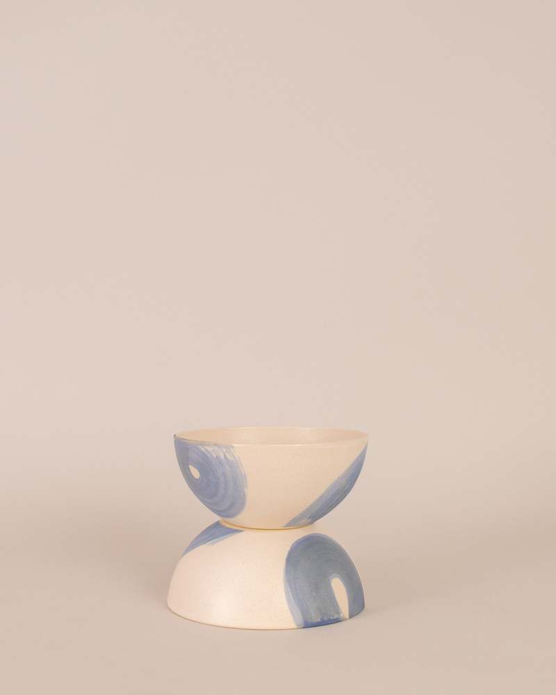 KATI VON LEHMAN Hand Painted Cereal Bowl