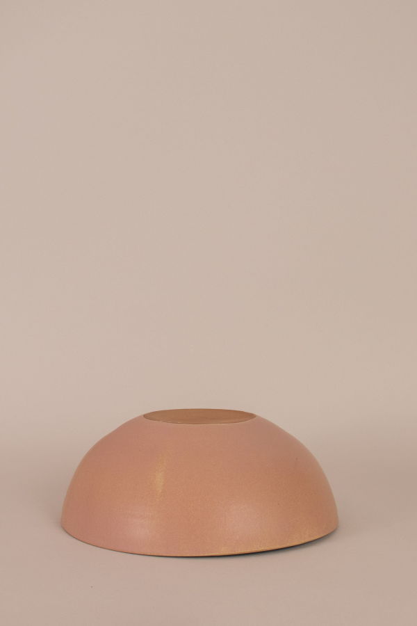 KATI VON LEHMAN Rose Serving Bowl - Brown