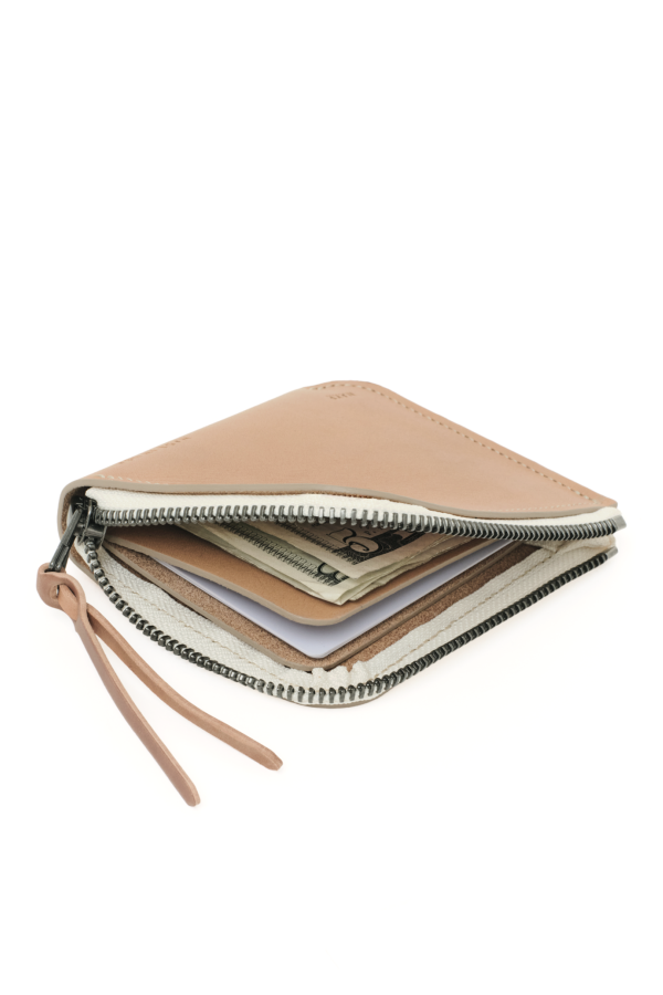 MAKR Zip Luxe V2 Wallet - Natural Latigo