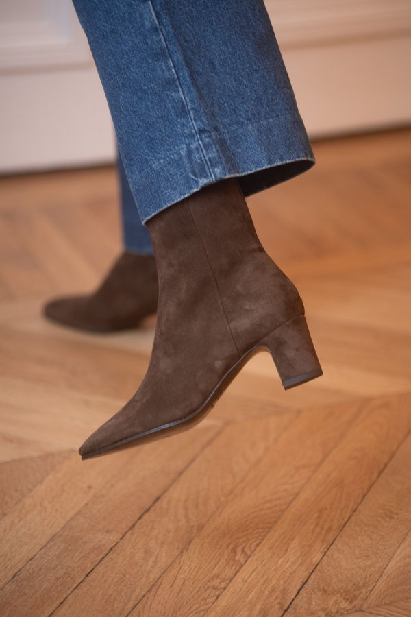 Anne Thomas Anita Boots - Cigar