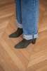 Anne Thomas Anita Boots Velours Testuggine - Thumbnail 3