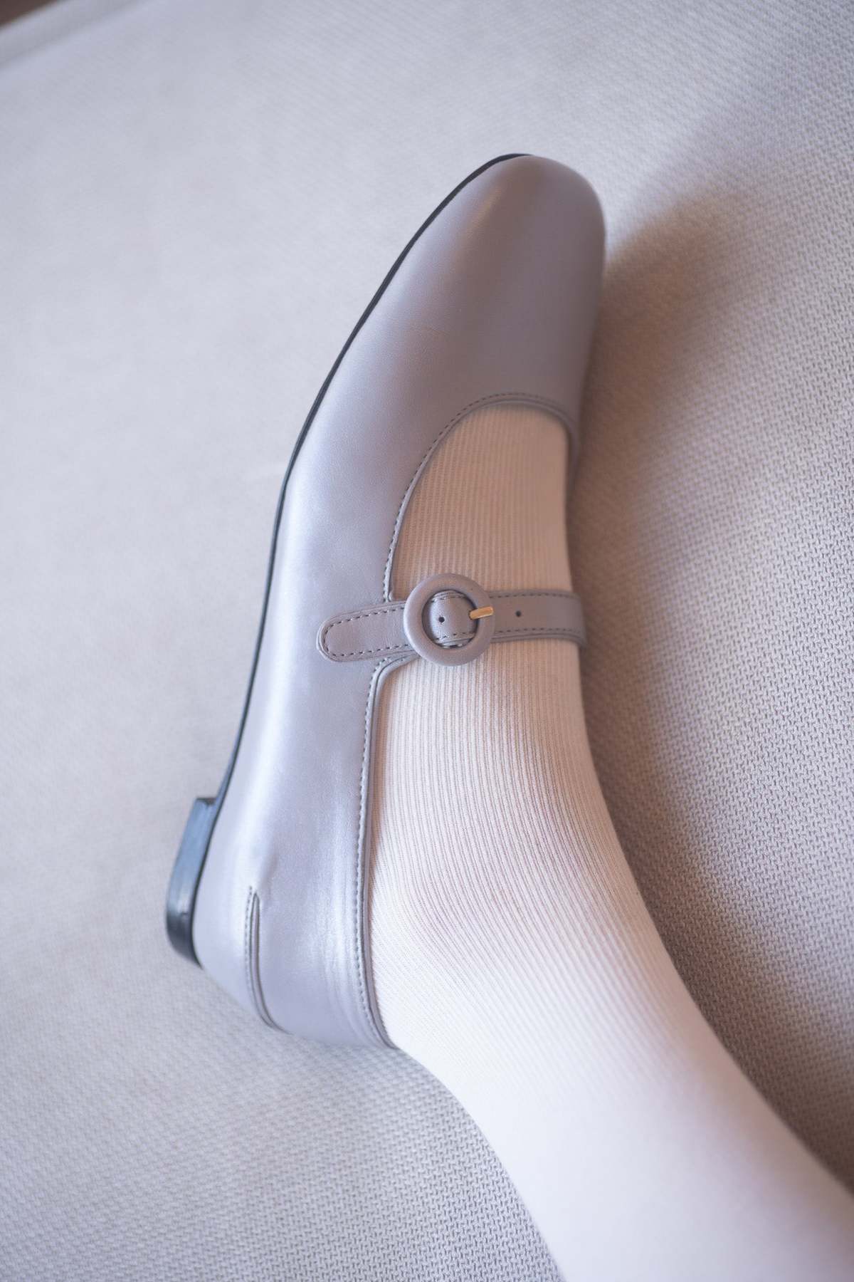 Anne Thomas Sophie Ballerina - Grey - Image 1 of 5