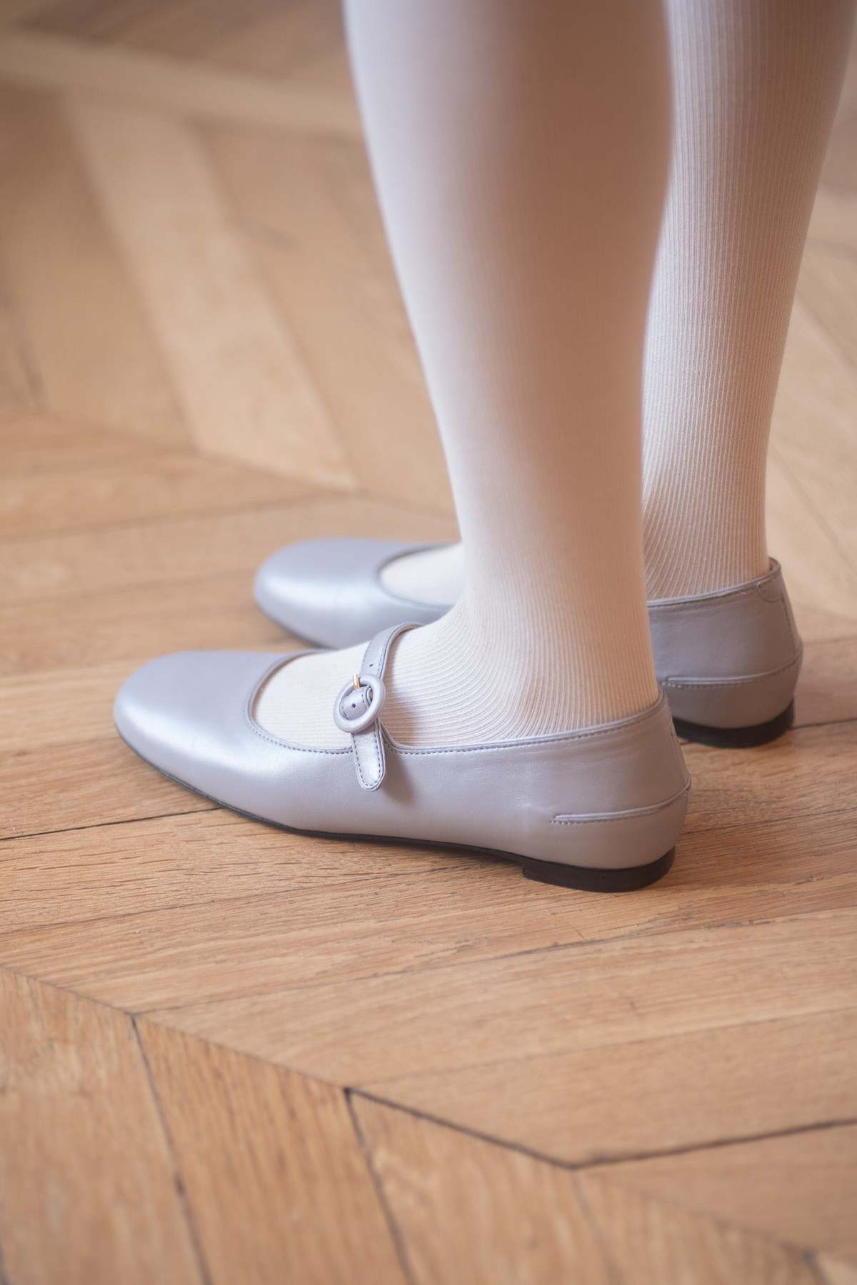 Anne Thomas Sophie Ballerina - Grey - Image 5 of 5
