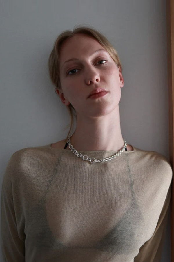 Annika Inez Tapered Link Necklace