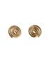Meg Swirl Studs Earrings - Thumbnail 1
