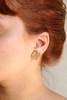 Meg Swirl Studs Earrings - Thumbnail 2