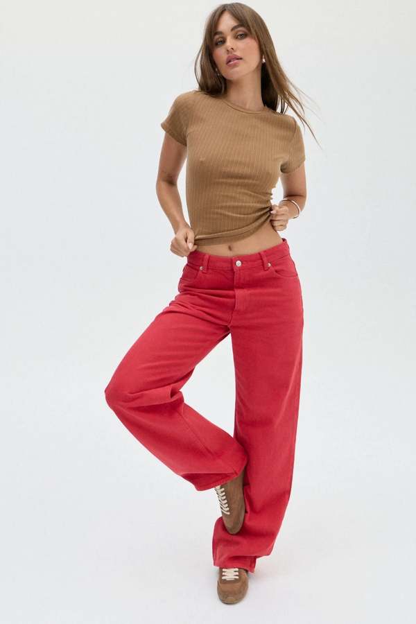Rollas Kate Baggy Jeans - Candy Rollas Kate Baggy Jeans - Candy