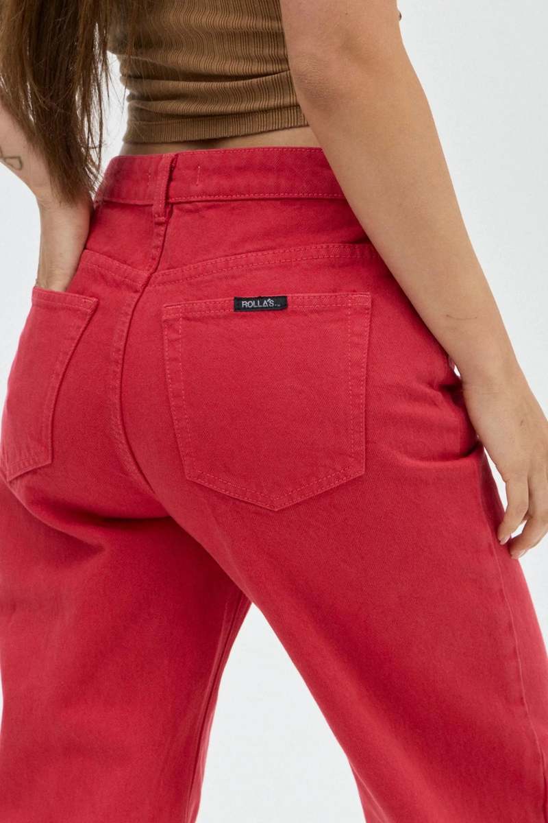 Rollas Kate Baggy Jeans - Candy